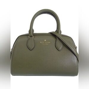 Kate Spade madison large duffle crossbody bag olive green NEW NWT